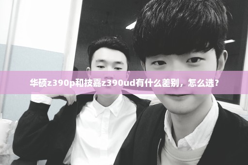 华硕z390p和技嘉z390ud有什么差别，怎么选？
