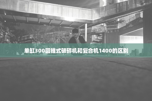 单缸300圆锥式破碎机和复合机1400的区别