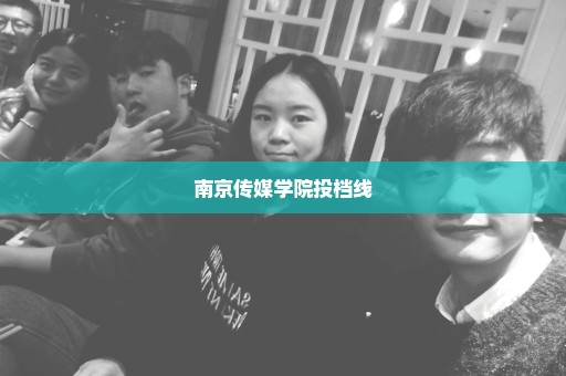 南京传媒学院投档线