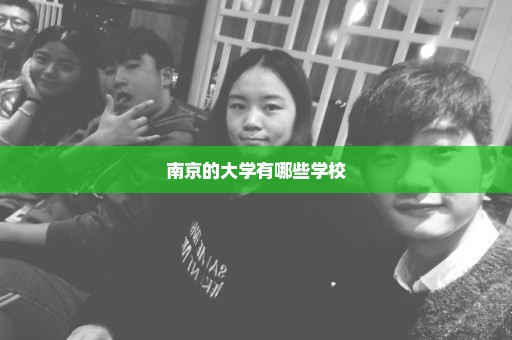 南京的大学有哪些学校