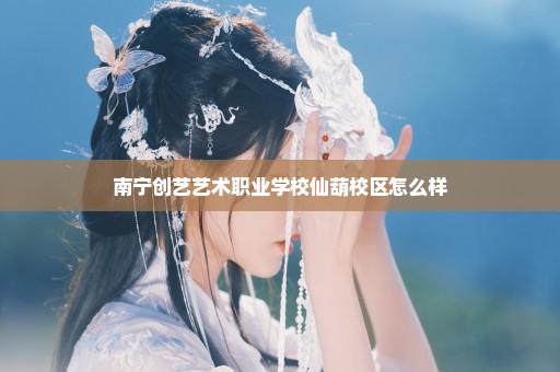 南宁创艺艺术职业学校仙葫校区怎么样