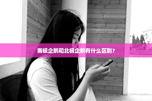 南极企鹅和北极企鹅有什么区别？