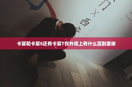 卡宴和卡宴S还有卡宴T在外观上有什么区别重谢