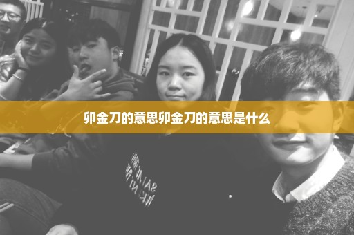 卯金刀的意思卯金刀的意思是什么