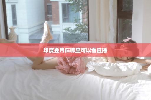 印度登月在哪里可以看直播