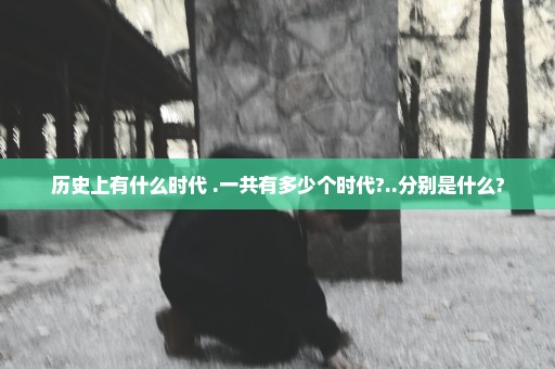 历史上有什么时代 .一共有多少个时代?..分别是什么?
