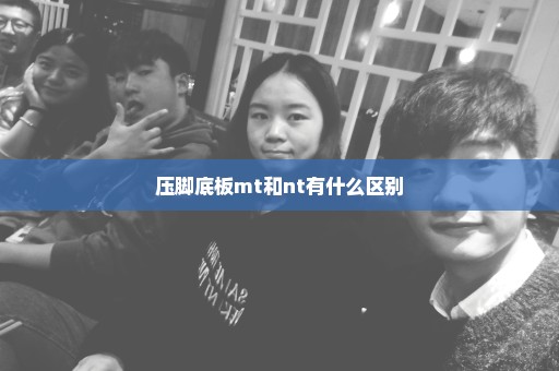 压脚底板mt和nt有什么区别