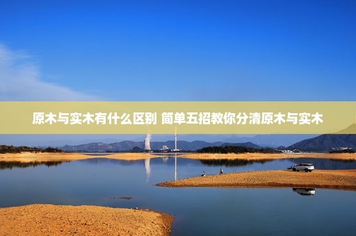 原木与实木有什么区别 简单五招教你分清原木与实木