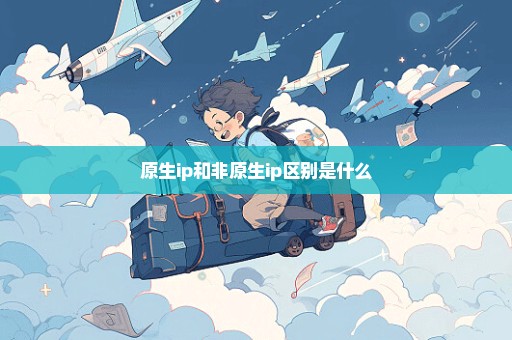原生ip和非原生ip区别是什么