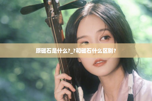 原磁石是什么?_?和磁石什么区别？