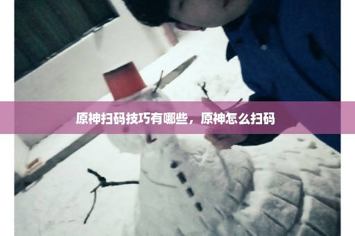 原神扫码技巧有哪些，原神怎么扫码 