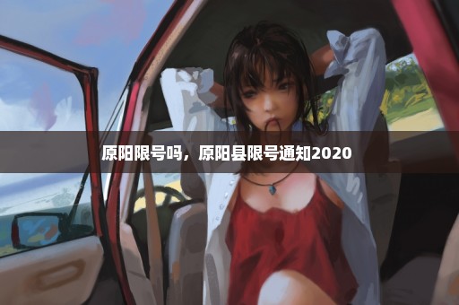 原阳限号吗，原阳县限号通知2020 