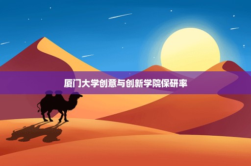 厦门大学创意与创新学院保研率