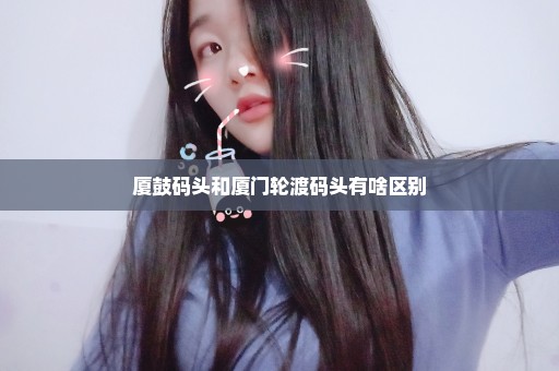 厦鼓码头和厦门轮渡码头有啥区别