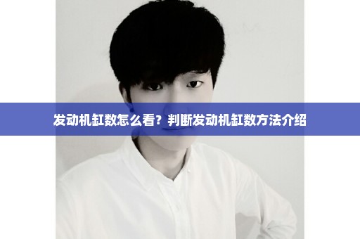 发动机缸数怎么看？判断发动机缸数方法介绍