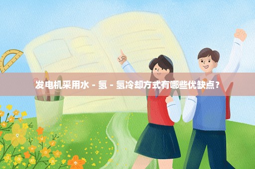 发电机采用水－氢－氢冷却方式有哪些优缺点？