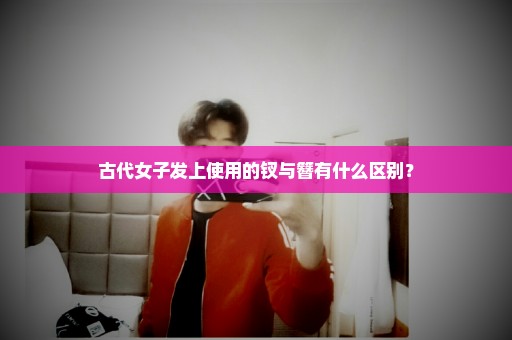 古代女子发上使用的钗与簪有什么区别？