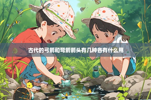 古代的弓箭和弩箭箭头有几种各有什么用