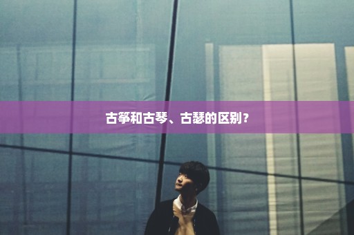 古筝和古琴、古瑟的区别？