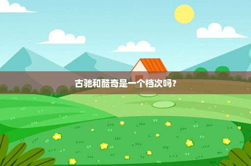 古驰和酷奇是一个档次吗？