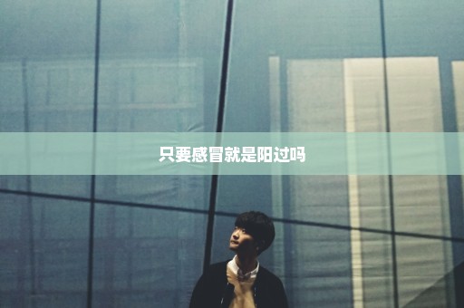 只要感冒就是阳过吗