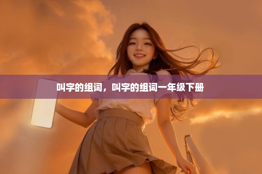 叫字的组词，叫字的组词一年级下册 