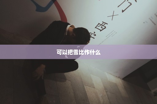 可以把雪比作什么