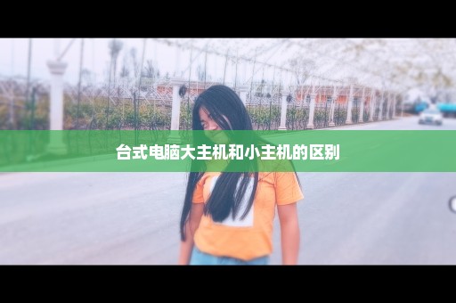 台式电脑大主机和小主机的区别