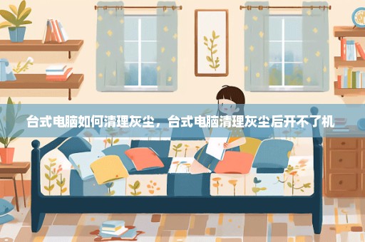 台式电脑如何清理灰尘，台式电脑清理灰尘后开不了机 