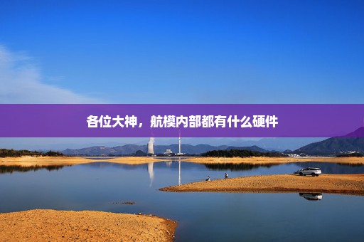 各位大神，航模内部都有什么硬件