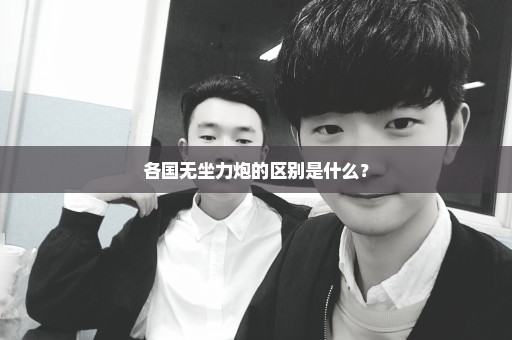 各国无坐力炮的区别是什么？