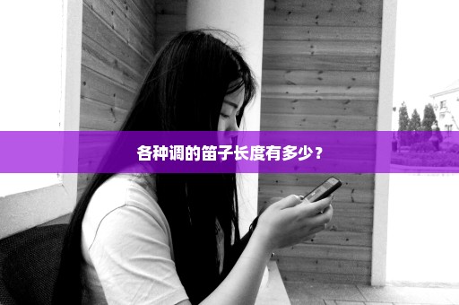 各种调的笛子长度有多少？