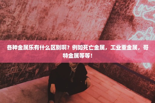 各种金属乐有什么区别啊？例如死亡金属，工业重金属，哥特金属等等！