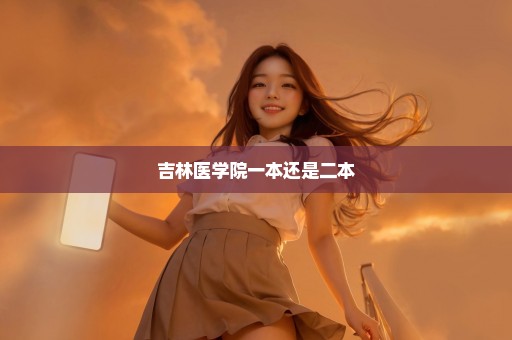 吉林医学院一本还是二本