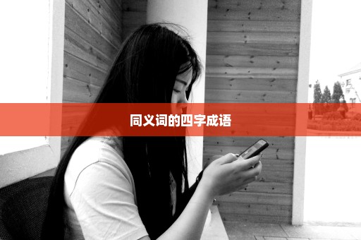 同义词的四字成语
