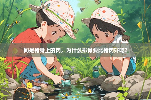 同是猪身上的肉，为什么排骨要比猪肉好吃？
