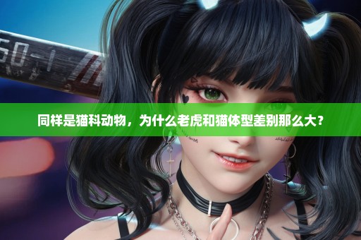 同样是猫科动物，为什么老虎和猫体型差别那么大？
