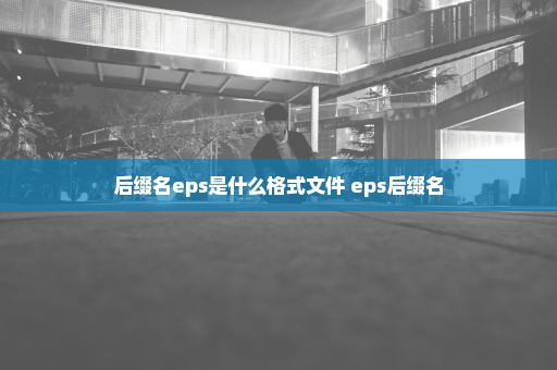 后缀名eps是什么格式文件 eps后缀名