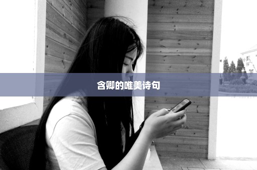 含卿的唯美诗句