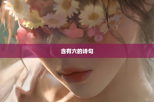 含有六的诗句