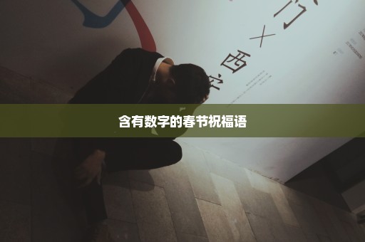 含有数字的春节祝福语