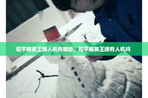 和平精英王牌人机有哪些，和平精英王牌有人机吗 