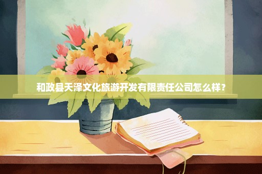 和政县天泽文化旅游开发有限责任公司怎么样？