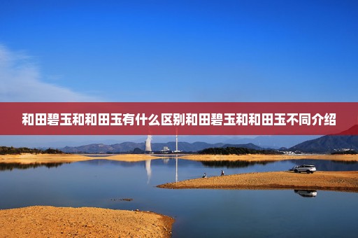 和田碧玉和和田玉有什么区别和田碧玉和和田玉不同介绍