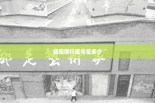 咸阳限行尾号是多少