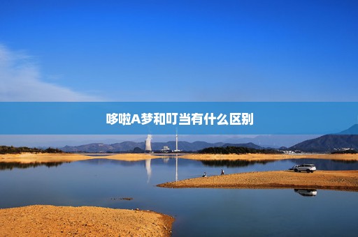 哆啦A梦和叮当有什么区别