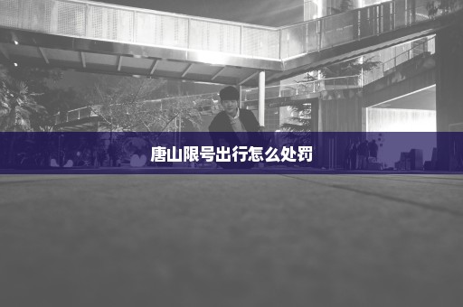 唐山限号出行怎么处罚
