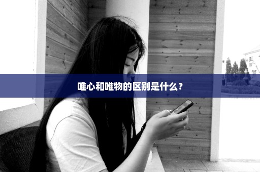 唯心和唯物的区别是什么？