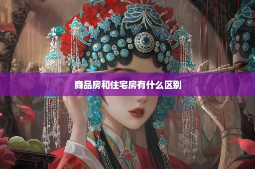 商品房和住宅房有什么区别