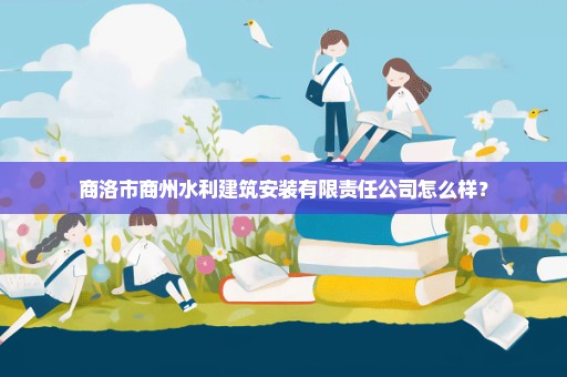 商洛市商州水利建筑安装有限责任公司怎么样？